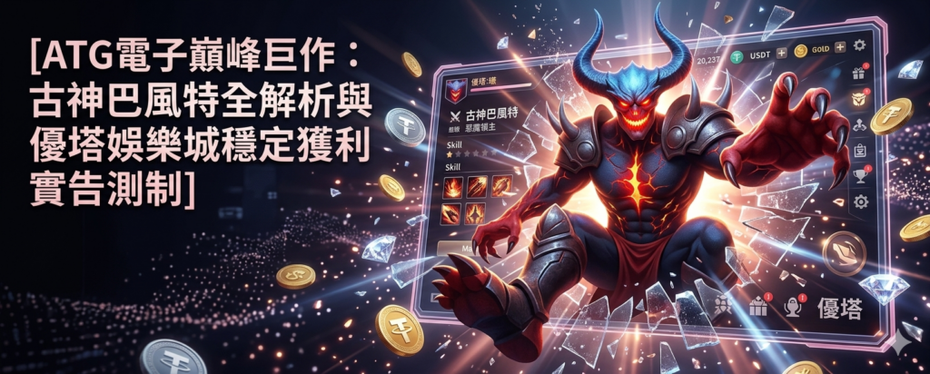 ATG 電子巔峰巨作：古神巴風特全解析與優塔娛樂城穩定獲利實測報告