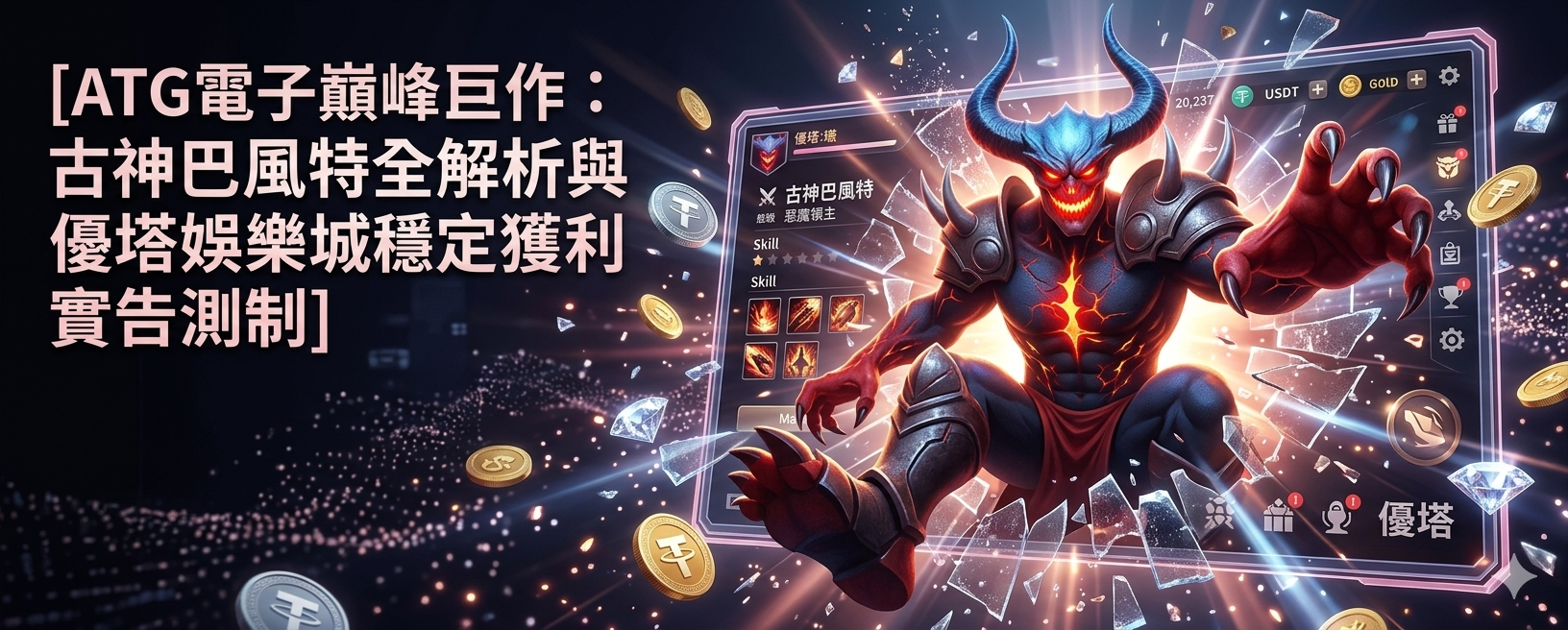 ATG 電子巔峰巨作：古神巴風特全解析與優塔娛樂城穩定獲利實測報告